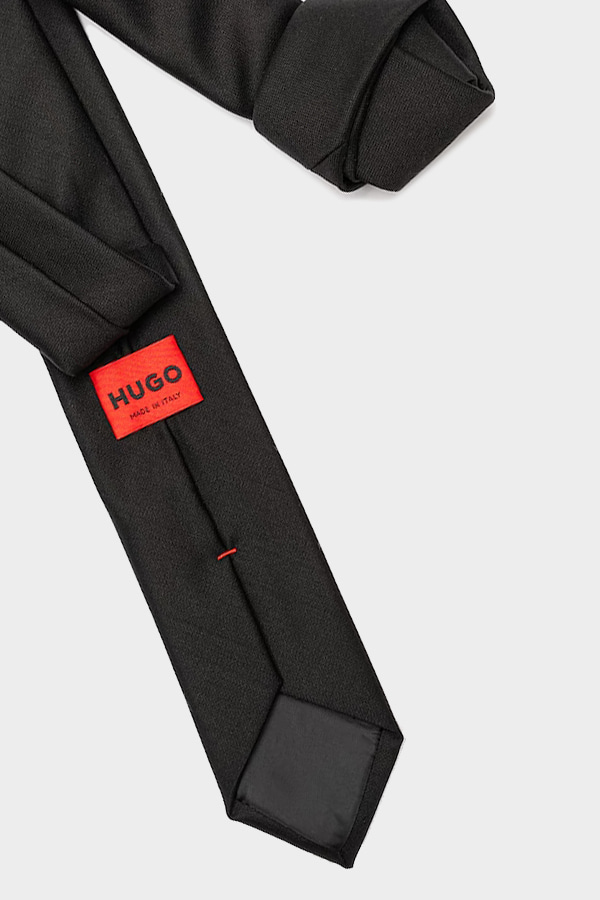 HUGO TIE - 001 BLACK
